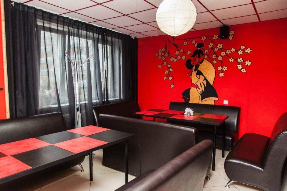 Кафе в японском стиле