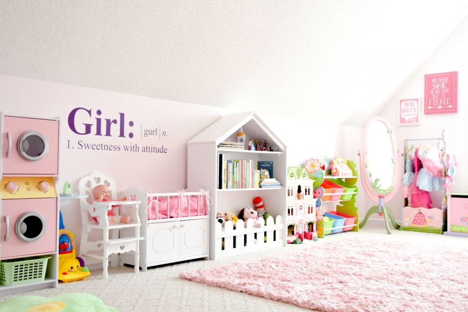 Girl in Playroom