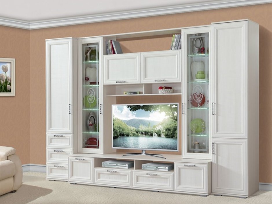 Модульная стенка Корвет Люкс бодега