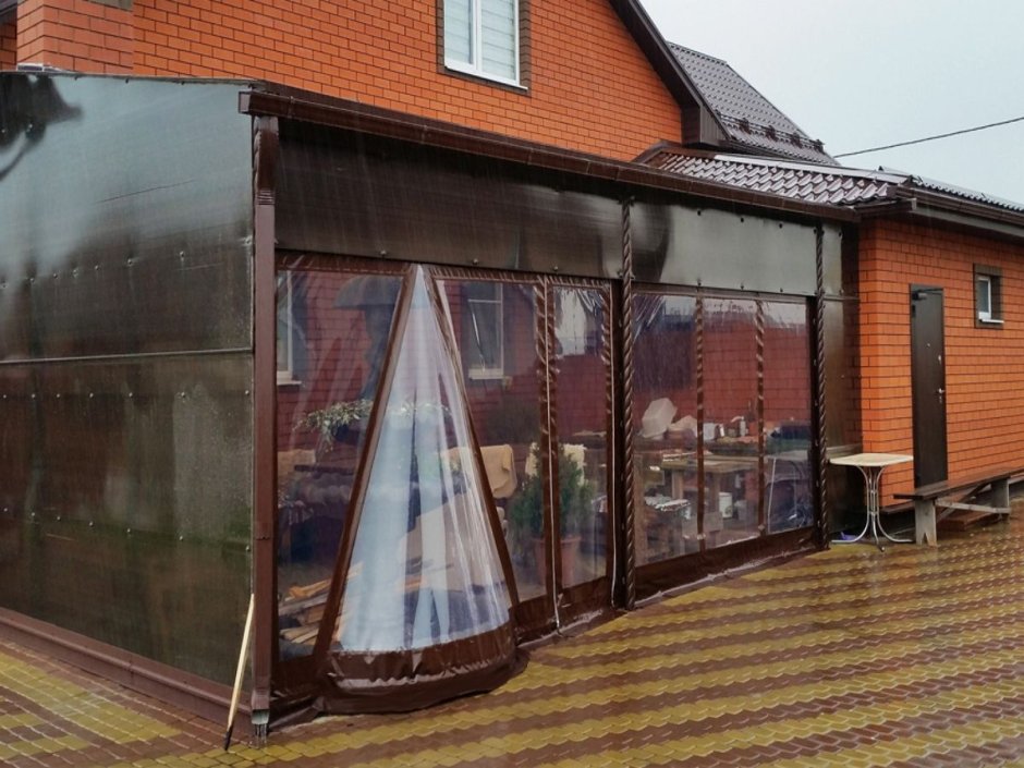 Мягкие окна для веранды