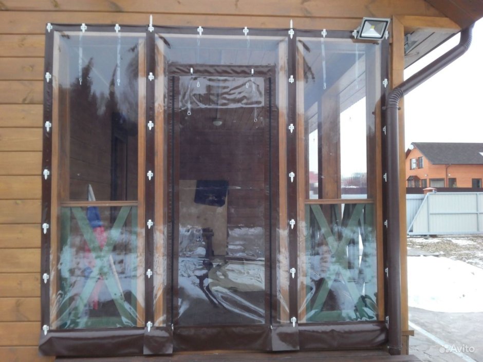 Гибкие окна дверь