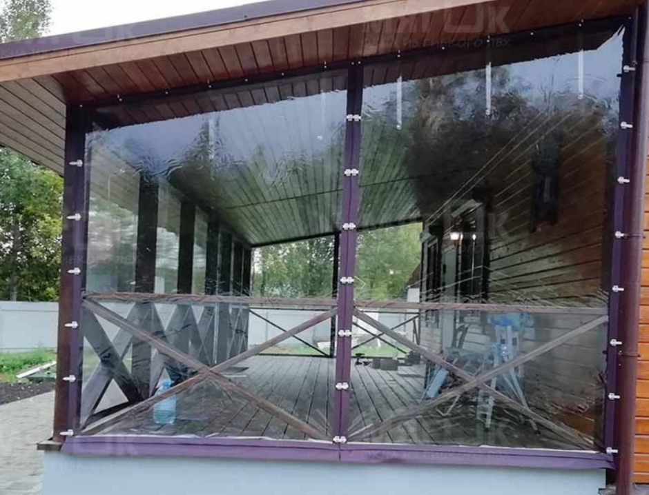 Жидкие окна для беседки