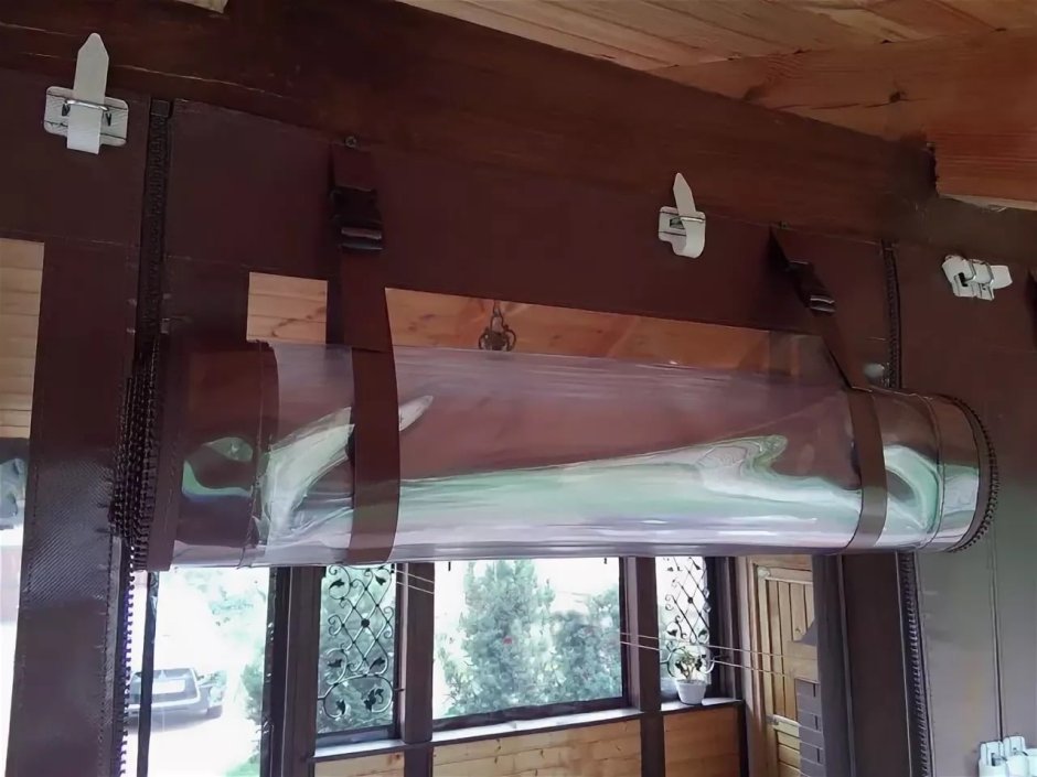 Мягкие окна на балкон