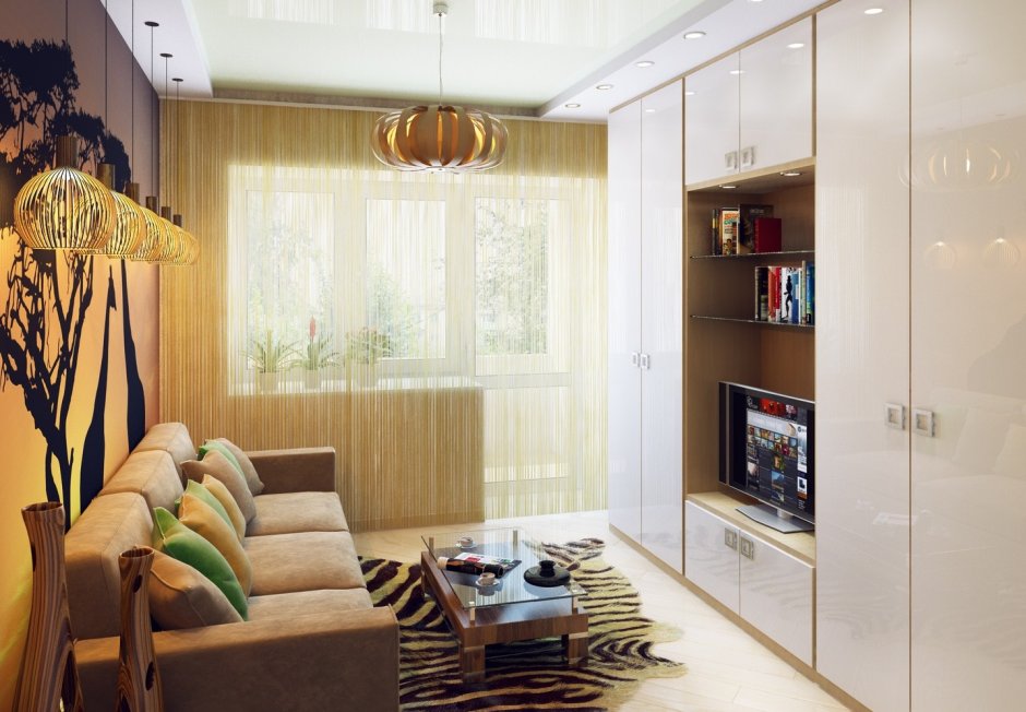 Современный интерьер комнаты