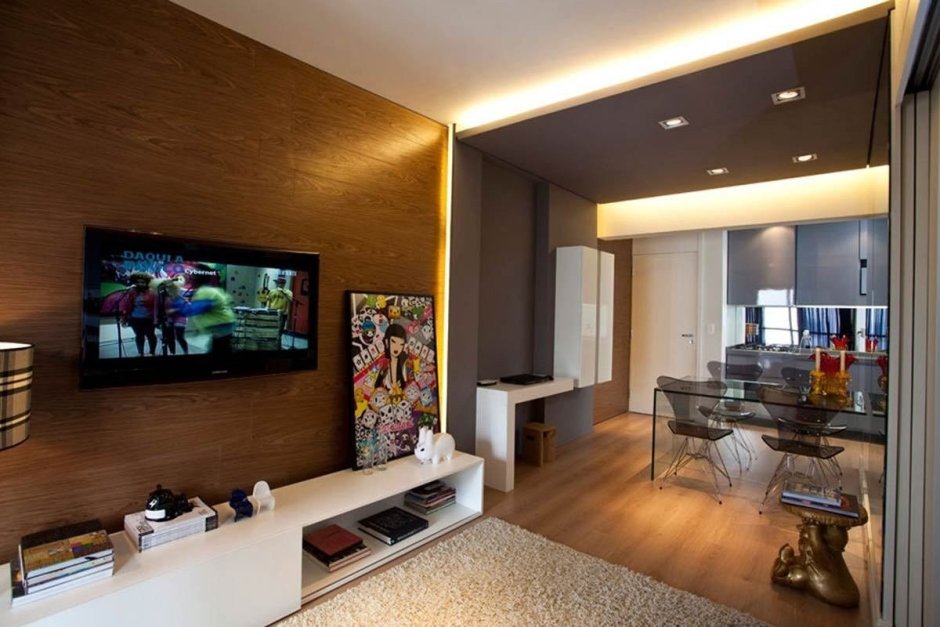 Современные интерьеры небольших квартир