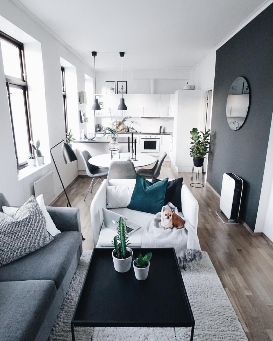 Маленькая комната студия 20кв м