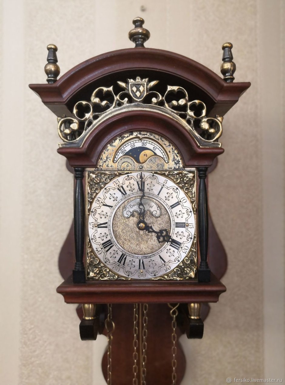 Старинные часы с боем1887г Афанасьева