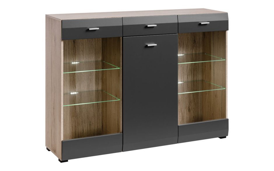 Витрина графит