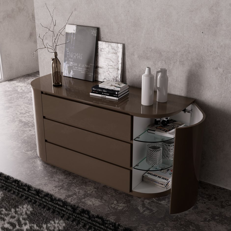 Комод радиусный Астрон