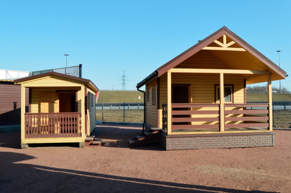 Каркасные коттеджи 2 этажа