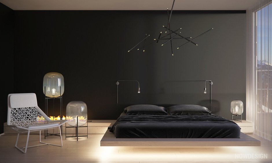 Дизайнерские светильники для спальни