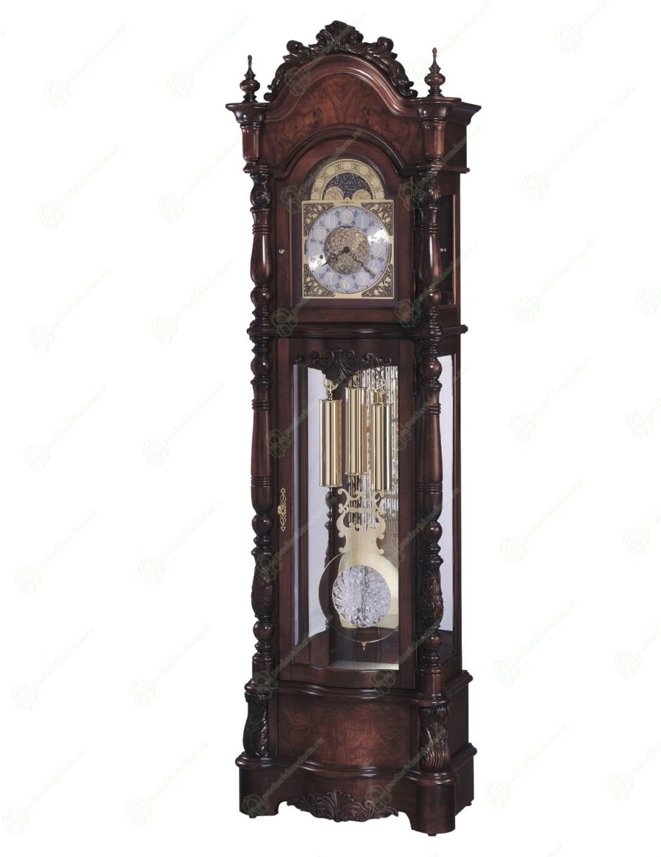 Часы напольные деревянные
