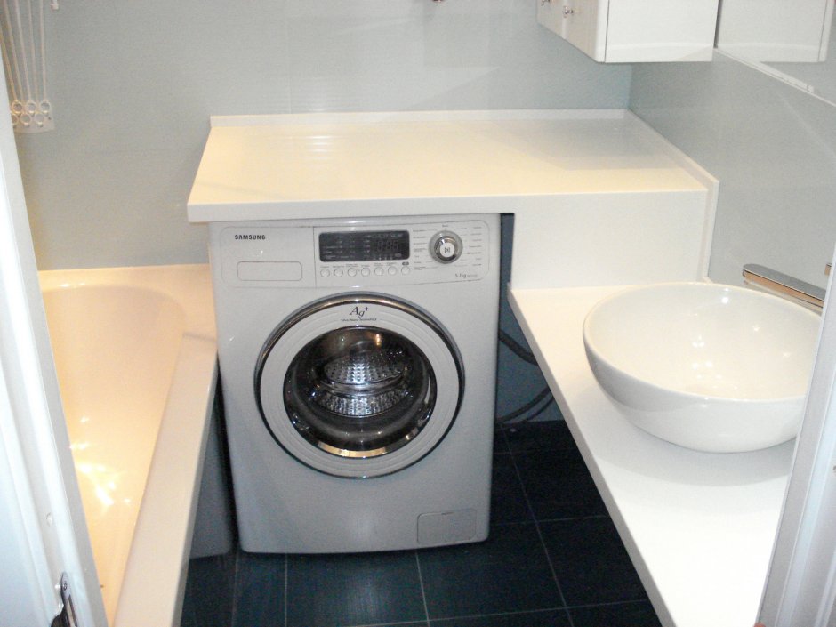 Стиральная под столешницей