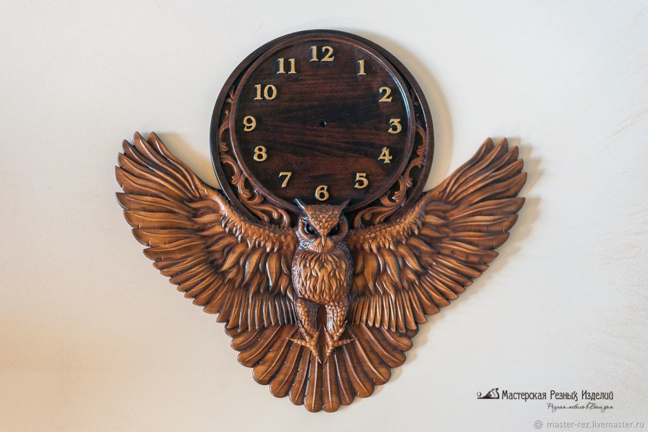 Часы настенные Сова