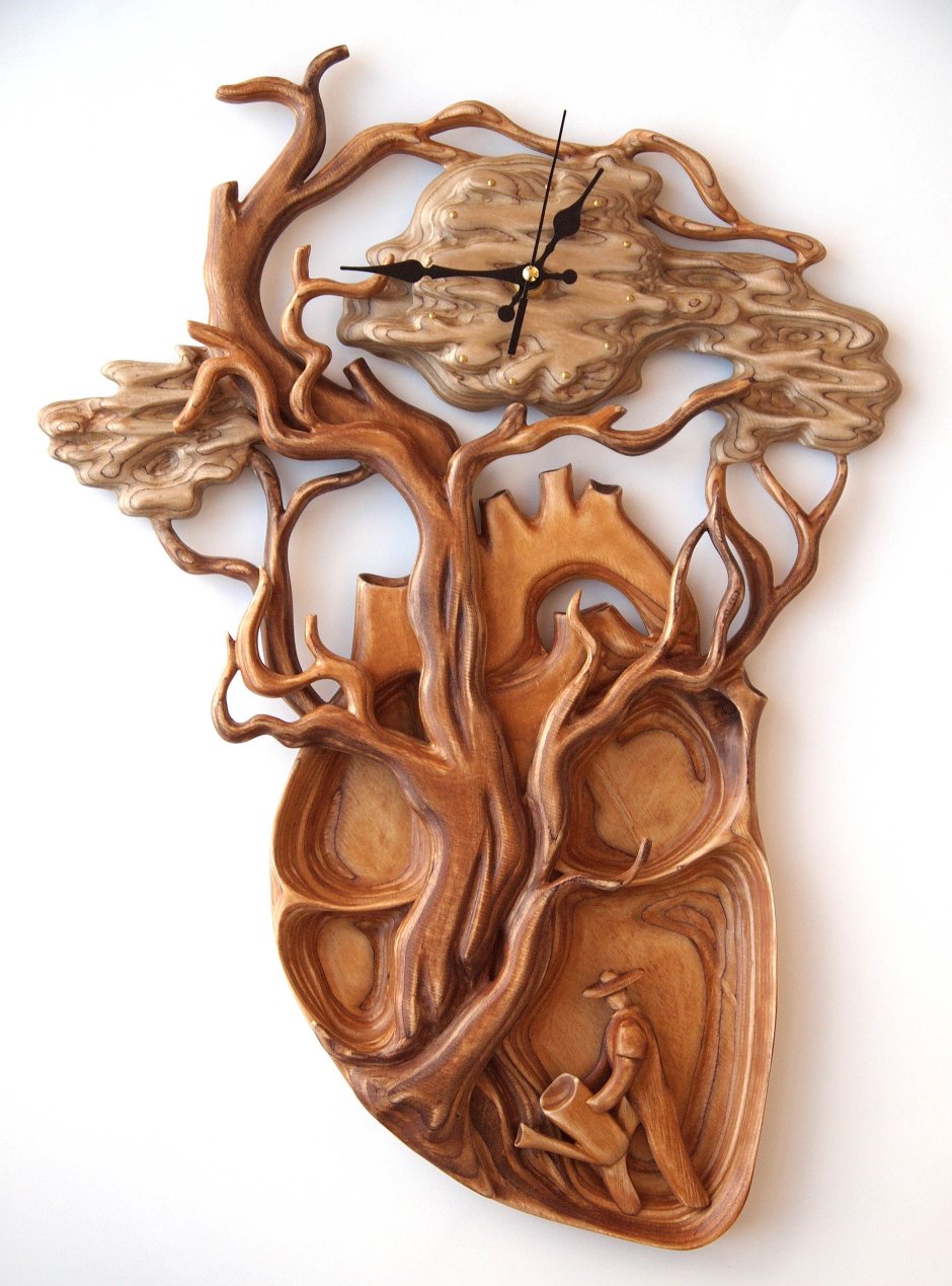 Стиль Авангард резьба по дереву