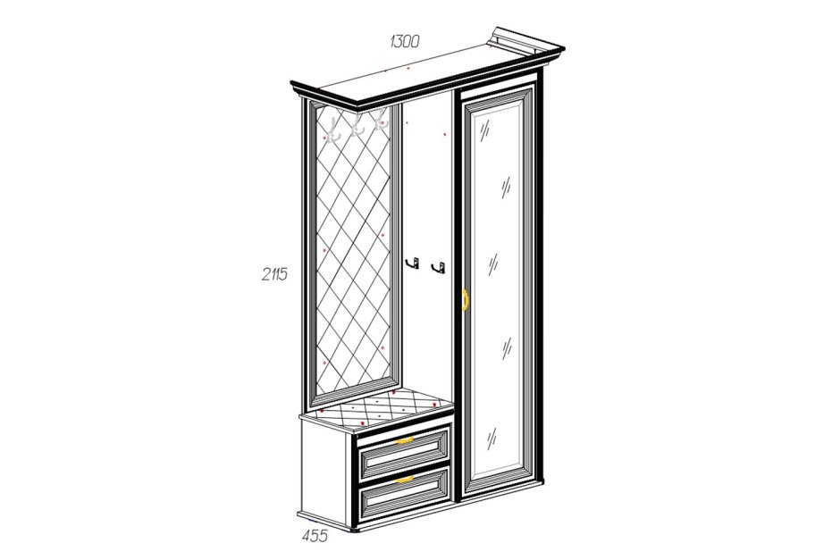 Прихожая Александрия любимый дом