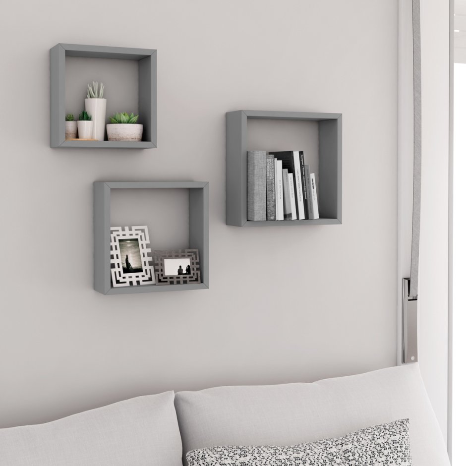 Полка кубическая в Леруа Мерлен