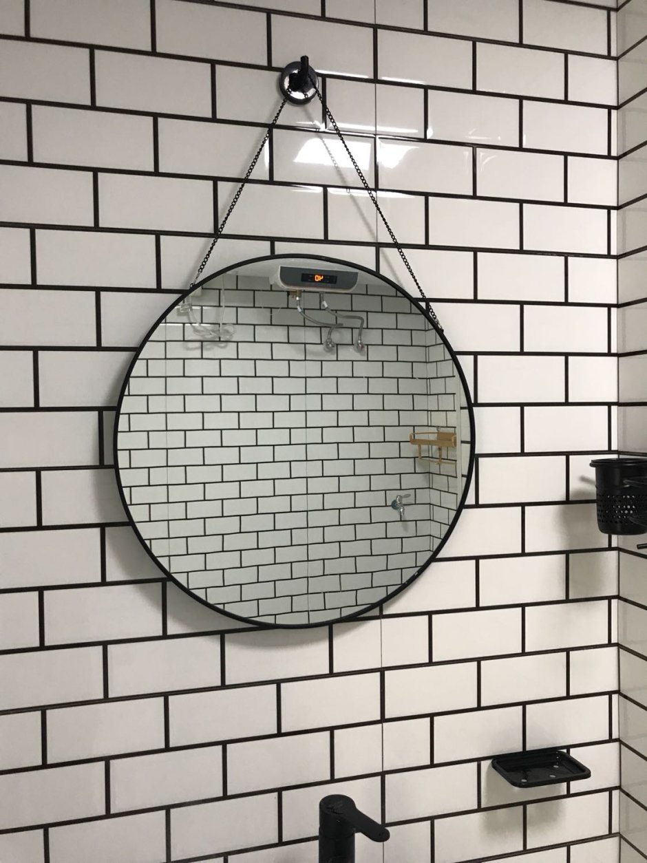 Круглое зеркало ikea