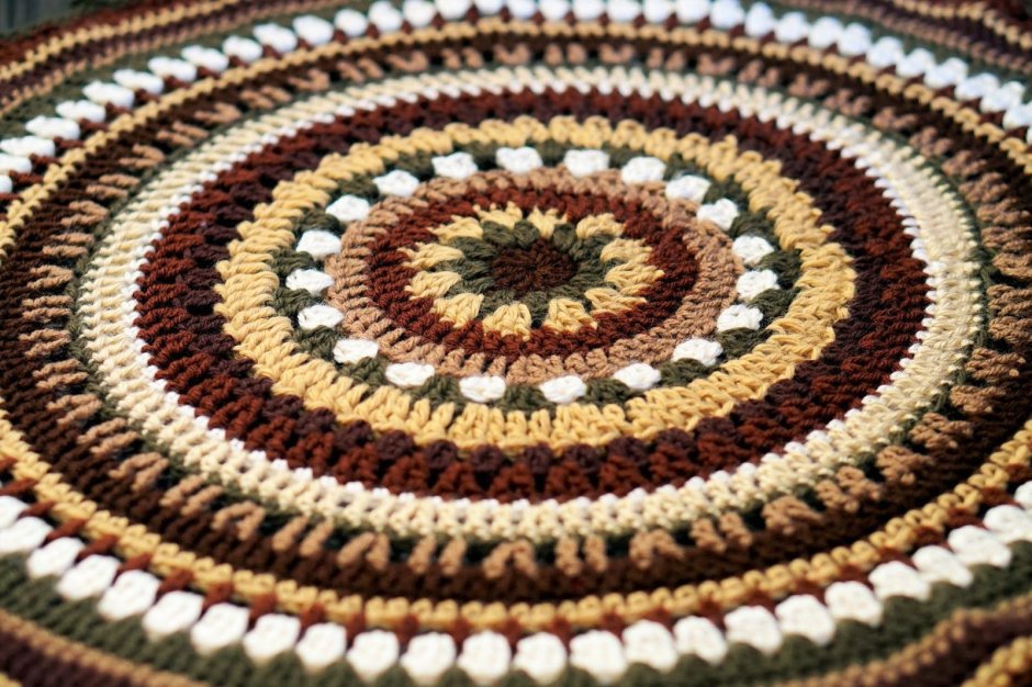 Вязаный ковер текстура