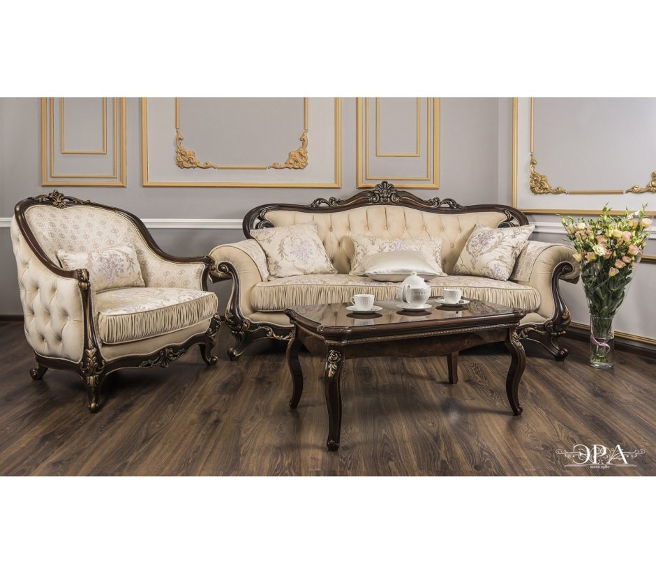 Гостиная Мона Лиза крем Эра мебель