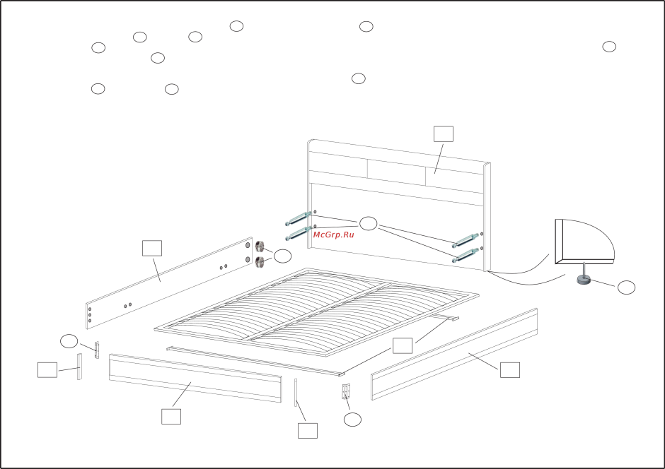 Кровать Гранада 2