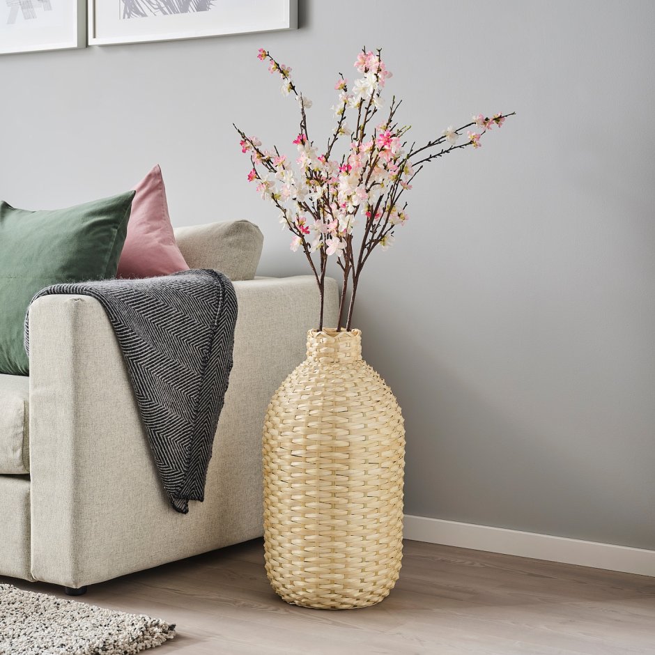 Ваза икеа керамическая