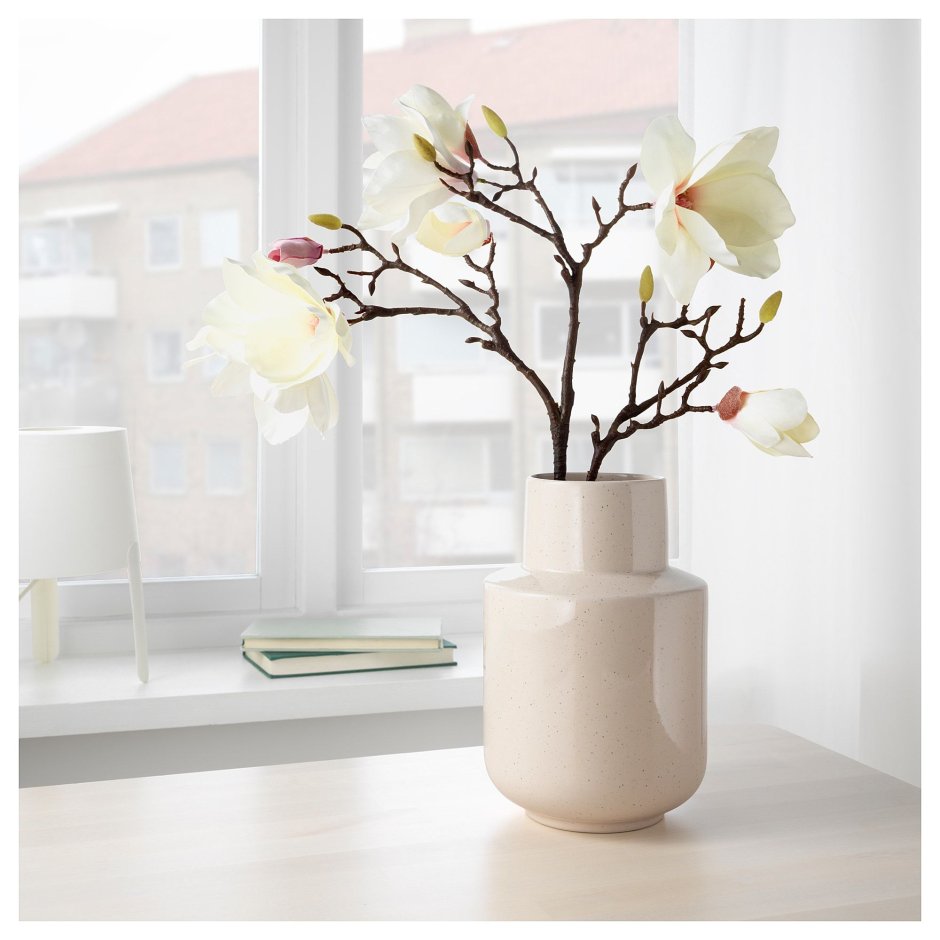 Розовая ваза ГРАДВИС икеа