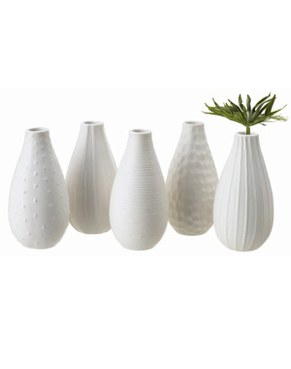 Ваза икеа белая керамика