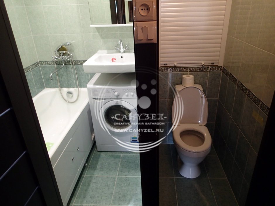 Ванная хрущевка раздельный санузел