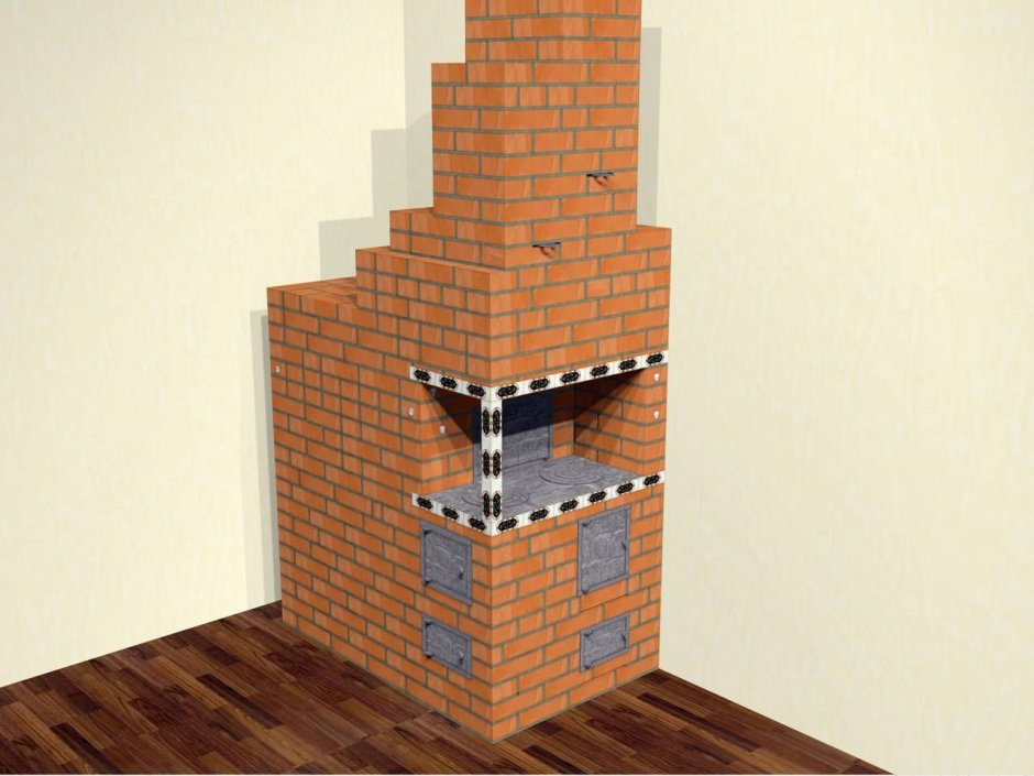 Русская печь Экономка порядовка