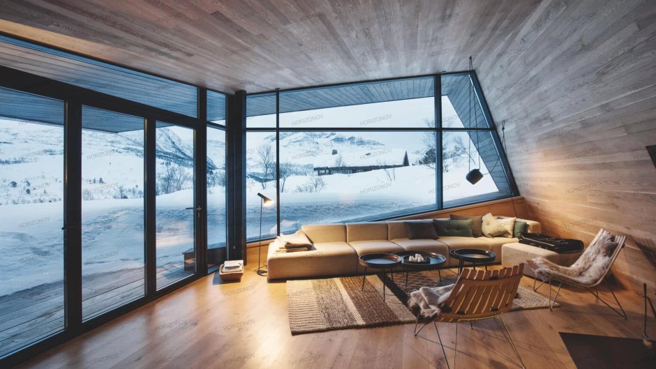 Необычные панорамные окна