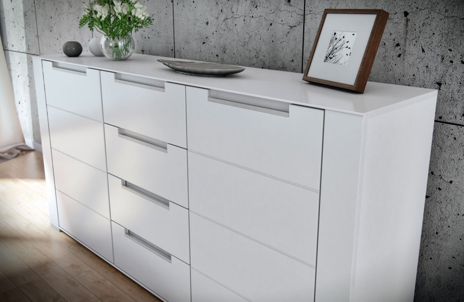 Комод без ручек