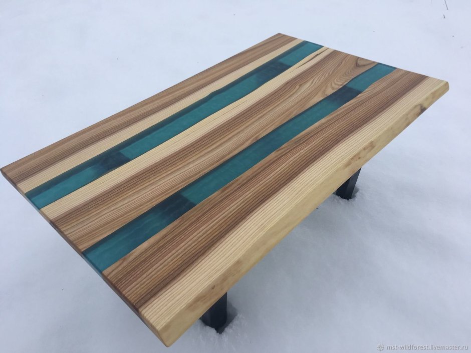 Столешница лиственница цельноламельная