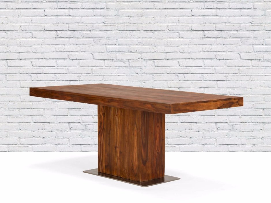 Круглый стол из слэба карагача