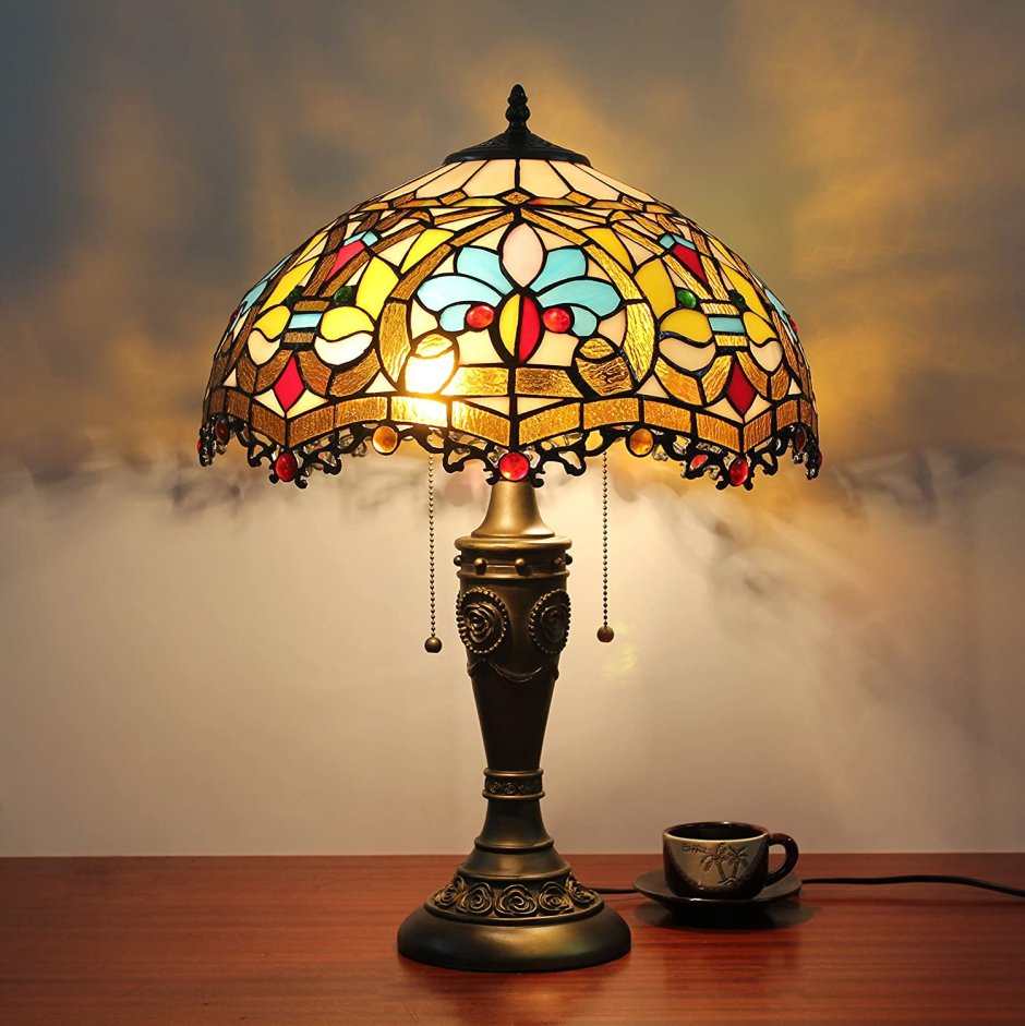 Настольная лампа Tiffany Laures