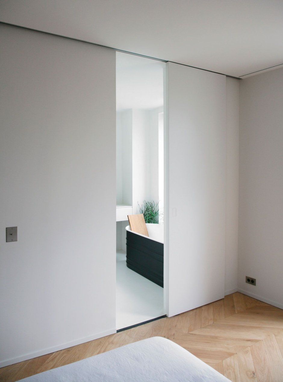 Раздвижные двери под потолок