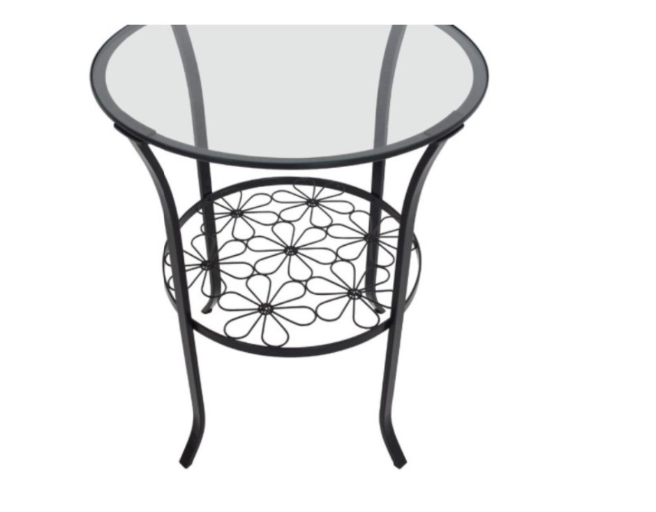 Круглый стеклянный стол Effezeta 109