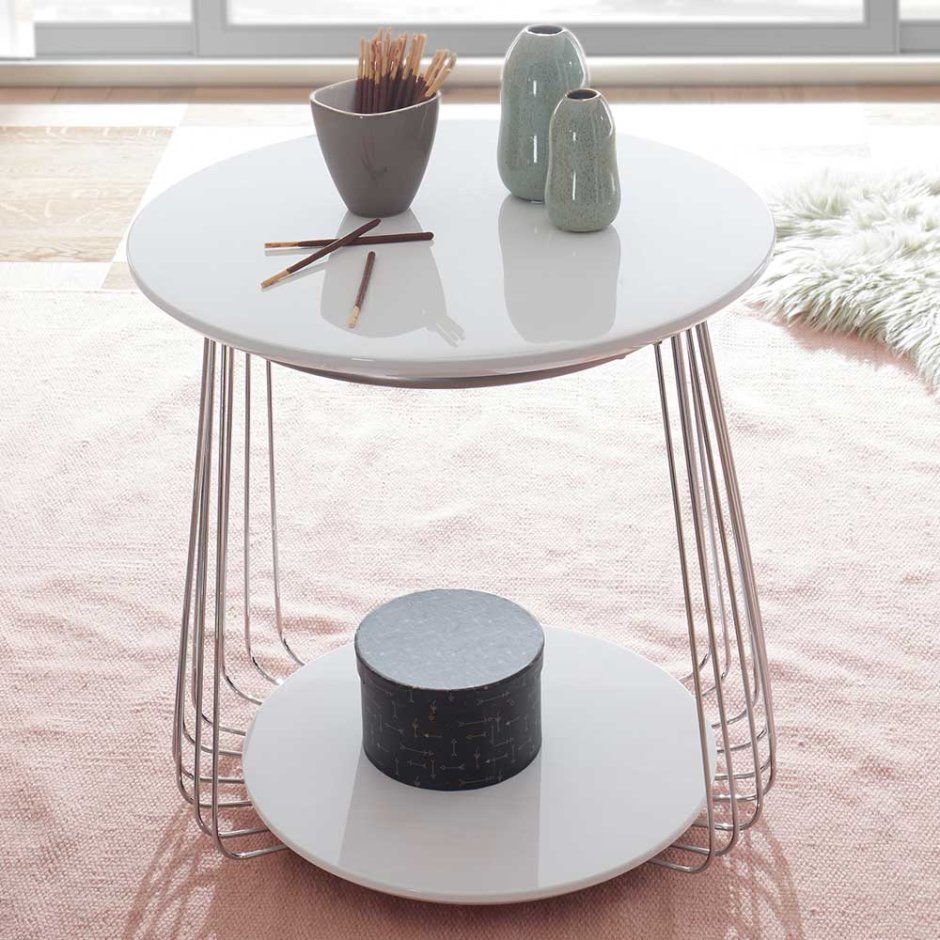 Икеа столик стеклянный круглый