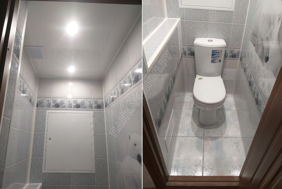 Пластиковые панели для туалета