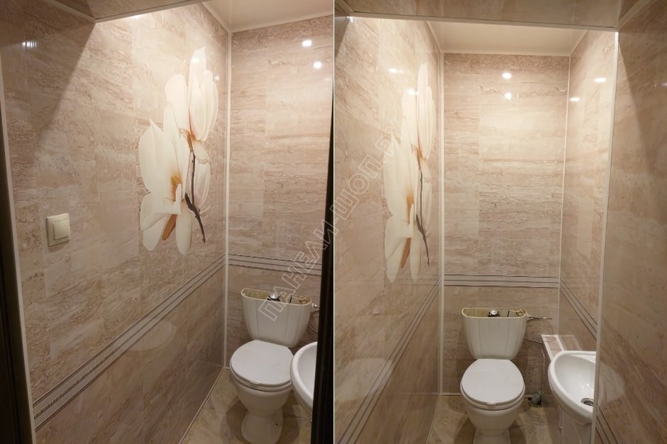 Панели ПВХ для туалета