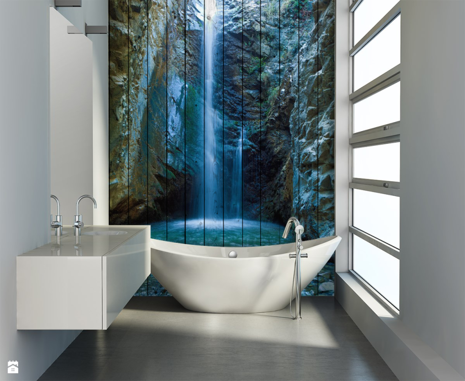 Фотоплитка водопад