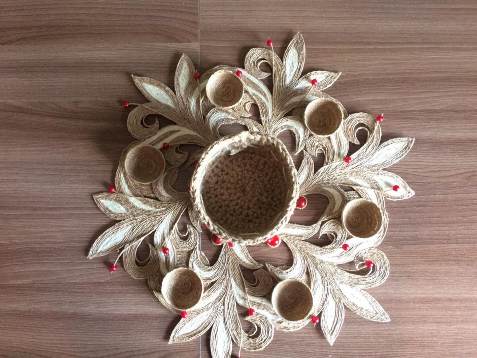 Салфетки из джута