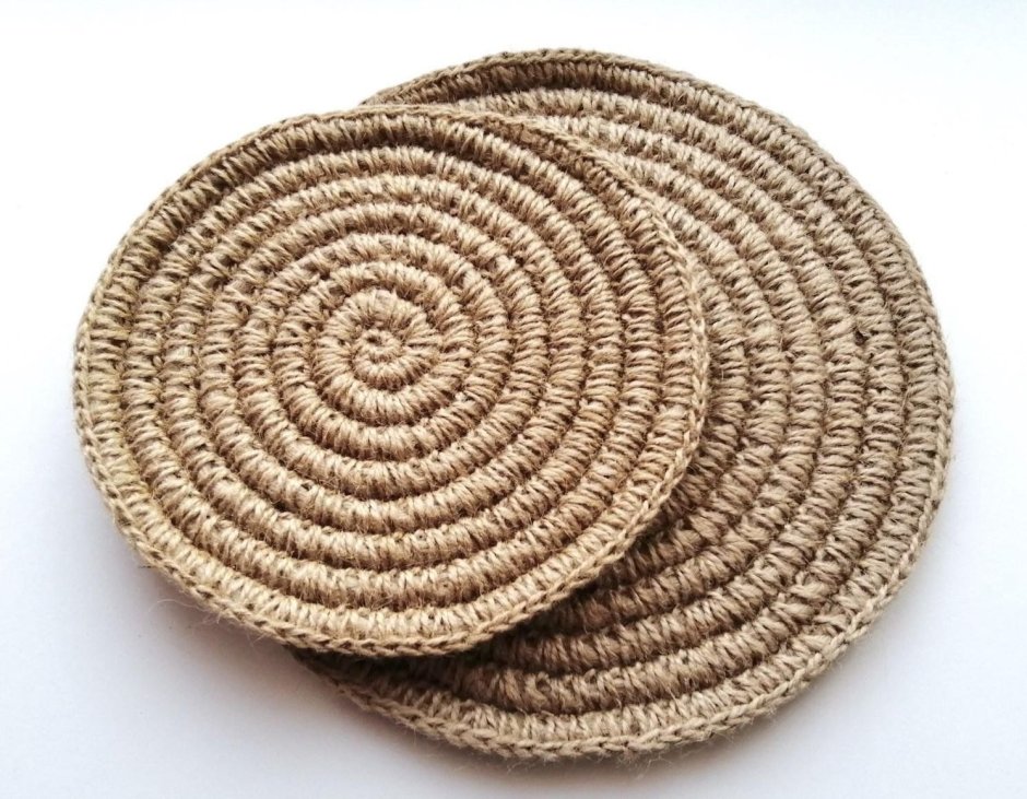 Подставка из джута для горячего
