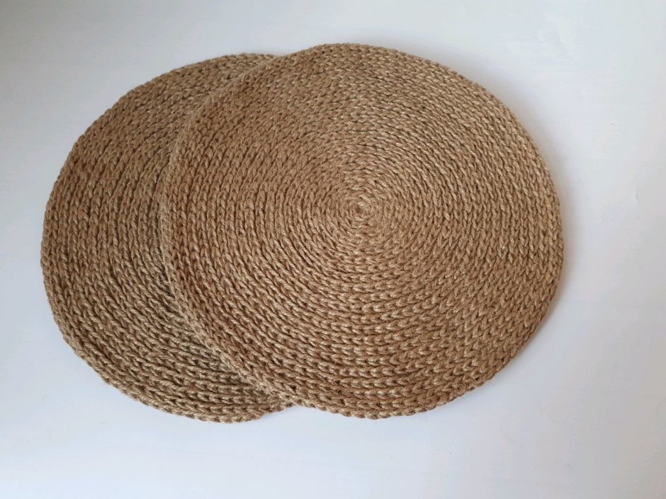 Сервировочные салфетки из джута