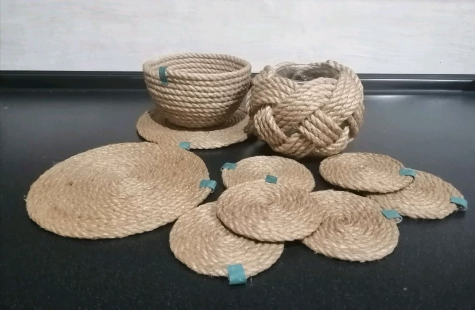 Салфетки из джута