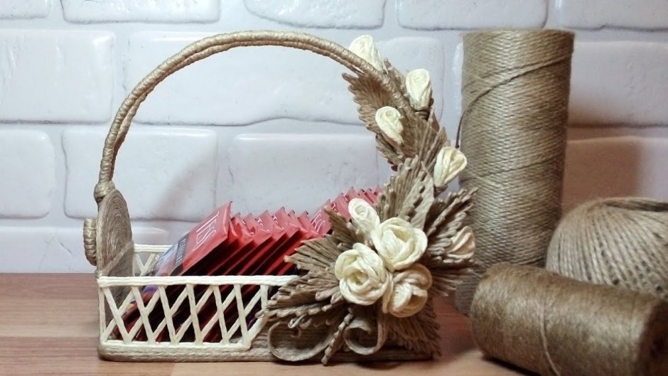 Рукоделие из шпагата