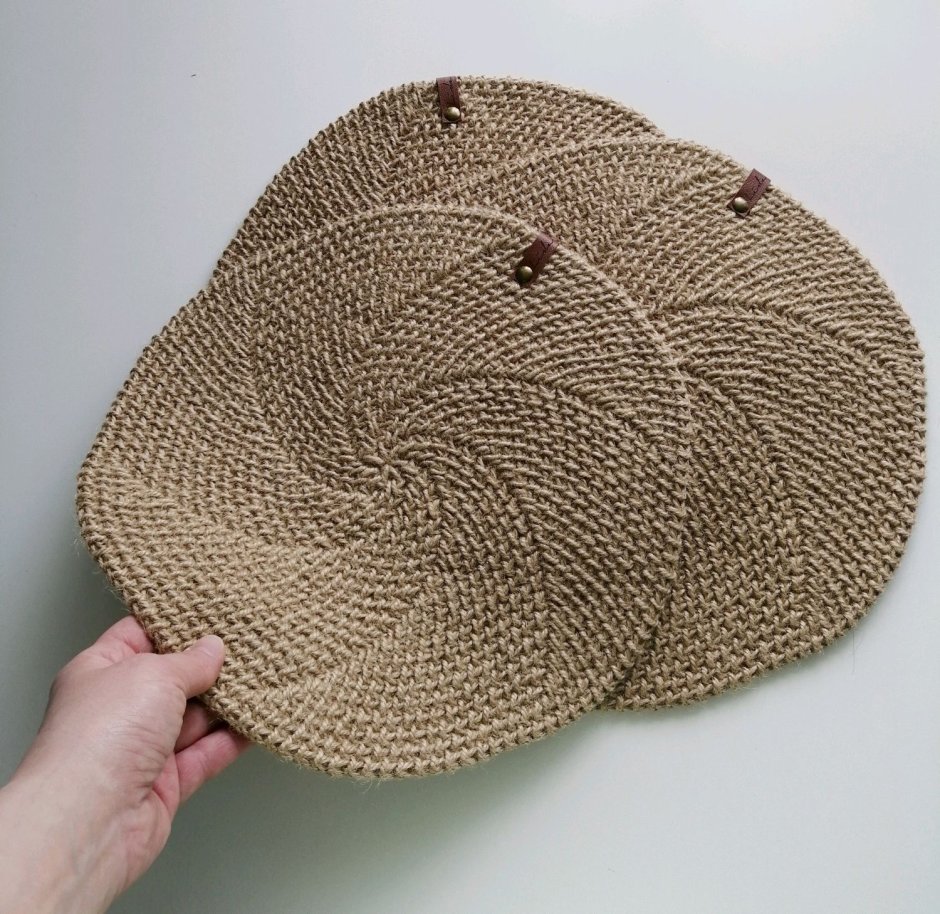 Сервировочные салфетки из джута