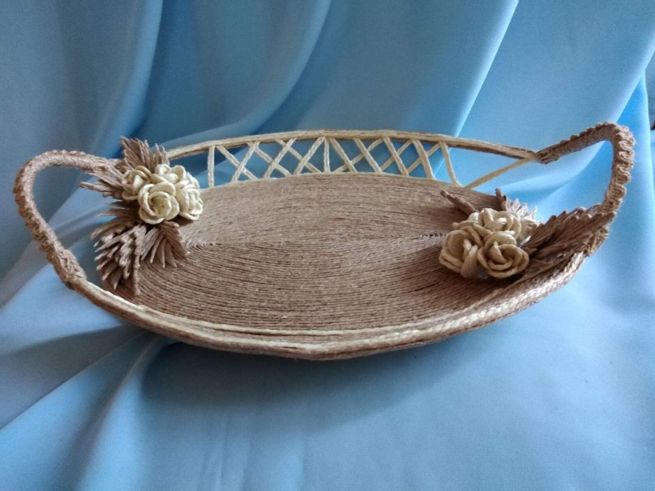 Екатерина Адушева джутовая филигрань