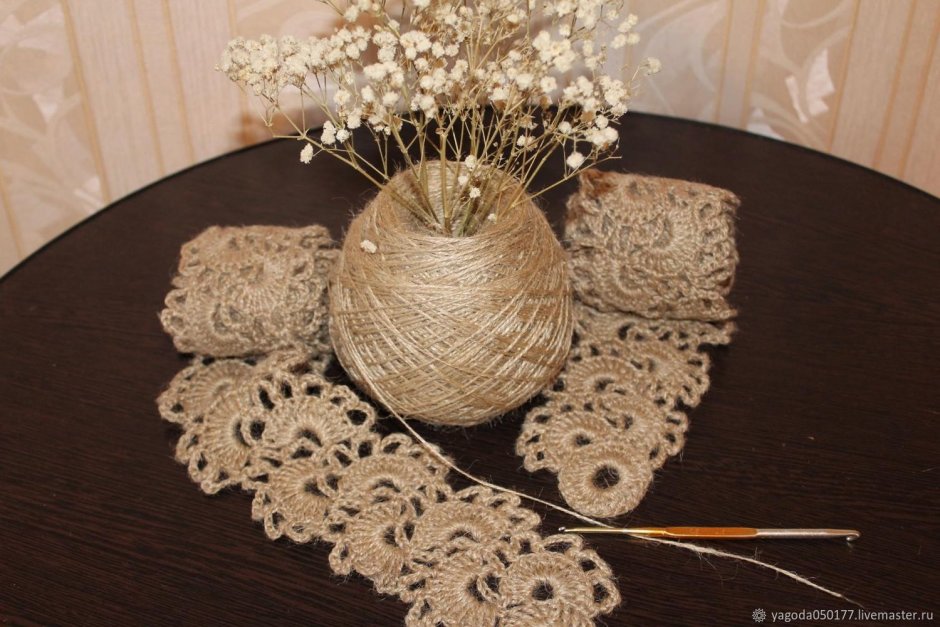 Изделия из джутового каната