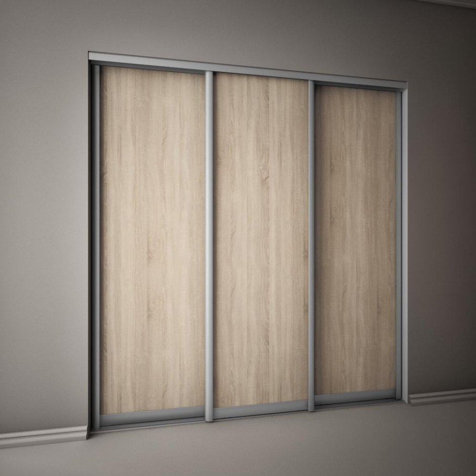 Дверь-купе Spaceo 2455х804 мм зеркало